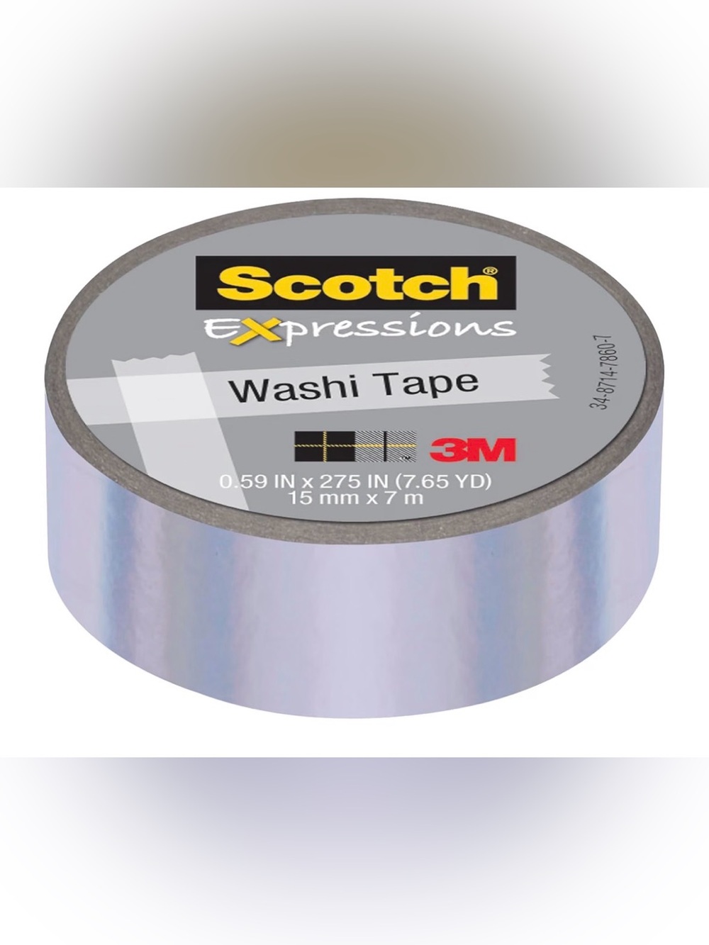🔥5 FOR $25🔥 Scotch Expressions Washi Tape Iridescent Light Purple